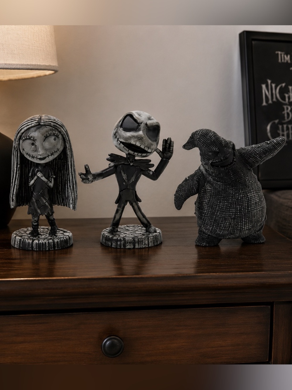 The Nightmare Before Christmas Jack, Sally & Oogie Boogie 3-Piece Figure Set